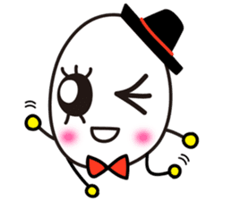 Kawaii Cute Useful boiled egg sticker sticker #6743760