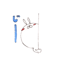 KANZYOUYUTAKANAUSAGISANN sticker #6744662