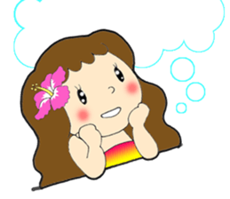 Hula 2 sticker #6744793