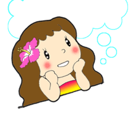 Hula 2 sticker #6744793