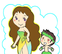 Hula 2 sticker #6744794