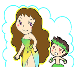 Hula 2 sticker #6744794