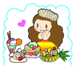 Hula 2 sticker #6744795