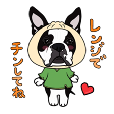 French bulldog Friend 3 sticker #6745029