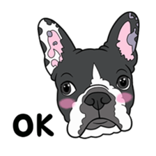 French bulldog Friend 3 sticker #6745034