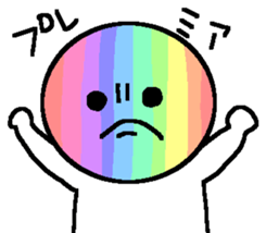 People of angry face sticker #6745087