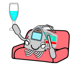 IKA(squid) Train sticker #6745118