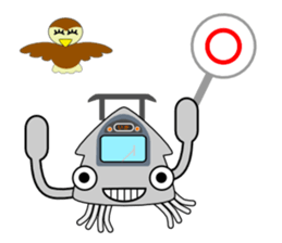 IKA(squid) Train sticker #6745126