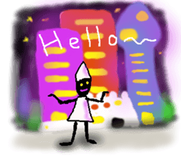 Marchen street (English) sticker #6745288