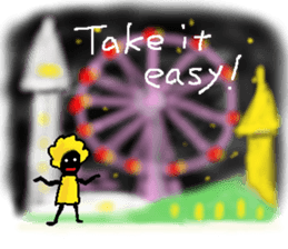 Marchen street (English) sticker #6745293