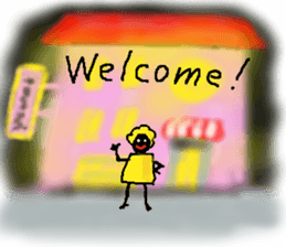 Marchen street (English) sticker #6745294