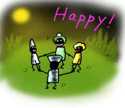 Marchen street (English) sticker #6745297