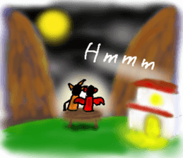 Marchen street (English) sticker #6745302