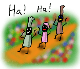 Marchen street (English) sticker #6745309