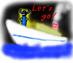 Marchen street (English) sticker #6745310