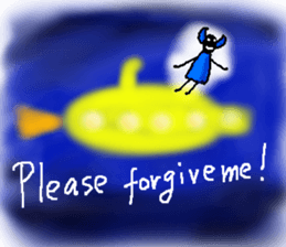 Marchen street (English) sticker #6745312