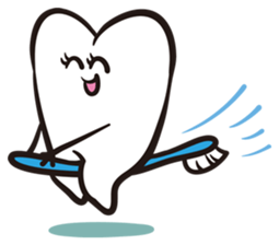 Mr. & Mrs. Cuddly Tooth sticker #6745369