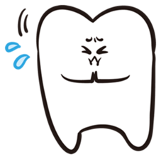 Mr. & Mrs. Cuddly Tooth sticker #6745372