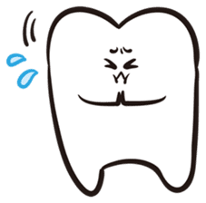 Mr. & Mrs. Cuddly Tooth sticker #6745372