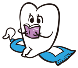 Mr. & Mrs. Cuddly Tooth sticker #6745376