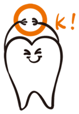 Mr. & Mrs. Cuddly Tooth sticker #6745377