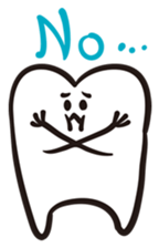 Mr. & Mrs. Cuddly Tooth sticker #6745378