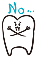 Mr. & Mrs. Cuddly Tooth sticker #6745378