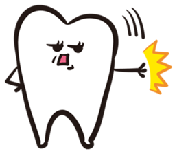 Mr. & Mrs. Cuddly Tooth sticker #6745381