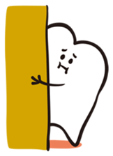 Mr. & Mrs. Cuddly Tooth sticker #6745387