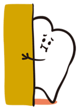 Mr. & Mrs. Cuddly Tooth sticker #6745387