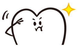 Mr. & Mrs. Cuddly Tooth sticker #6745388