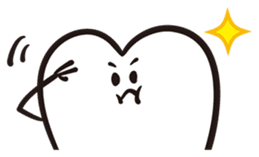 Mr. & Mrs. Cuddly Tooth sticker #6745388