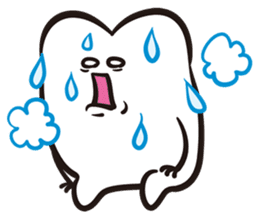 Mr. & Mrs. Cuddly Tooth sticker #6745390