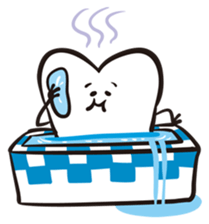 Mr. & Mrs. Cuddly Tooth sticker #6745391