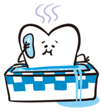 Mr. & Mrs. Cuddly Tooth sticker #6745391