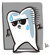 Mr. & Mrs. Cuddly Tooth sticker #6745394