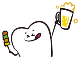 Mr. & Mrs. Cuddly Tooth sticker #6745395