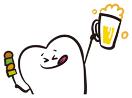 Mr. & Mrs. Cuddly Tooth sticker #6745395