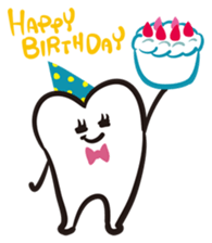 Mr. & Mrs. Cuddly Tooth sticker #6745396