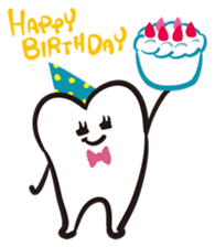 Mr. & Mrs. Cuddly Tooth sticker #6745396