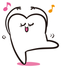 Mr. & Mrs. Cuddly Tooth sticker #6745397