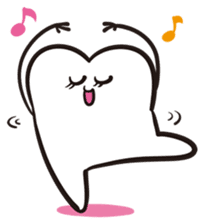 Mr. & Mrs. Cuddly Tooth sticker #6745397