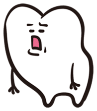 Mr. & Mrs. Cuddly Tooth sticker #6745400