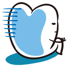 Mr. & Mrs. Cuddly Tooth sticker #6745402