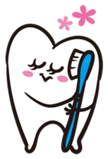 Mr. & Mrs. Cuddly Tooth sticker #6745406
