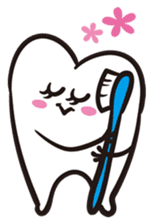 Mr. & Mrs. Cuddly Tooth sticker #6745406