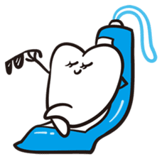 Mr. & Mrs. Cuddly Tooth sticker #6745407