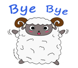 sheepy funny sticker #6745650