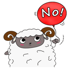 sheepy funny sticker #6745652