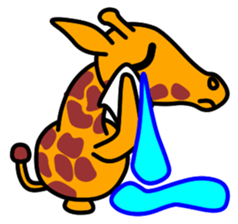 JIN-JIN Giraffe Life sticker #6745691